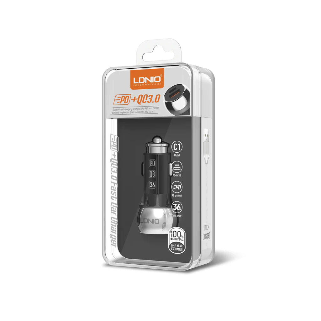 LDNIO 38W C1 CAR CHARGER: Super Fast Car Charger with Wide Compatibility LDNIO 38W C1 CAR CHARGER: Super Fast Car Charger with Wide Compatibility